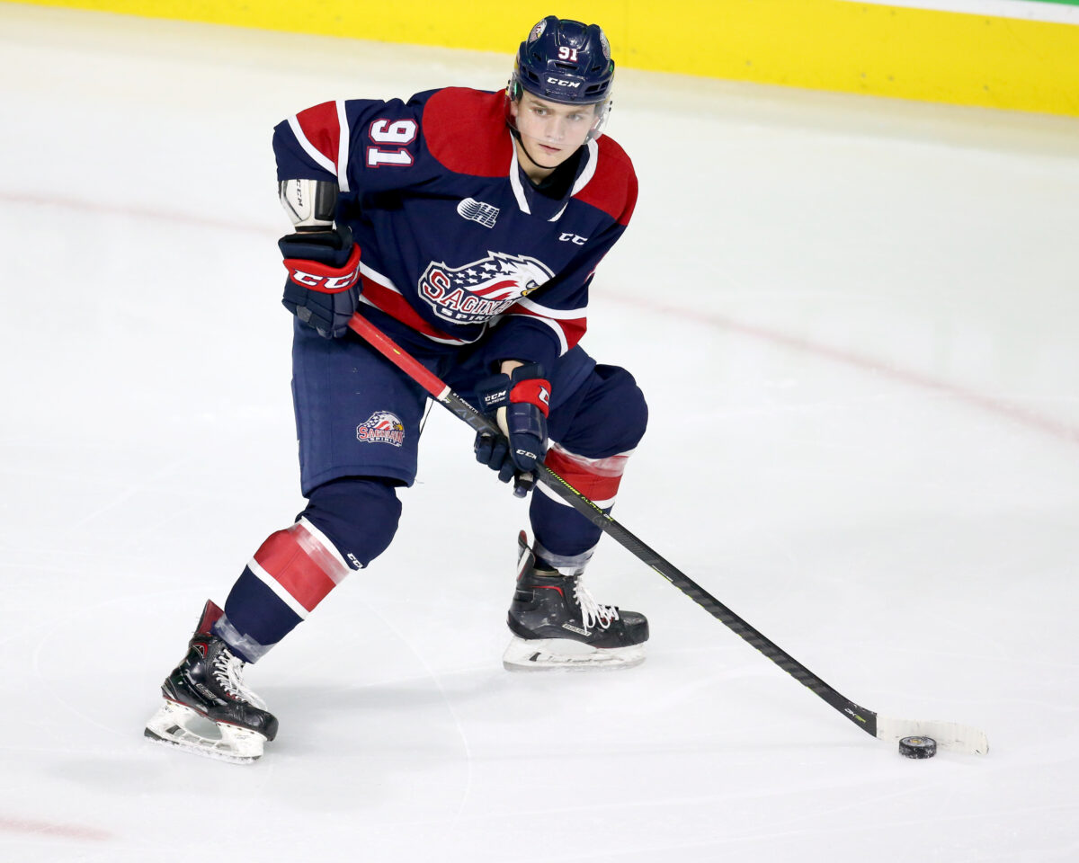 Cole Perfetti Saginaw Spirit