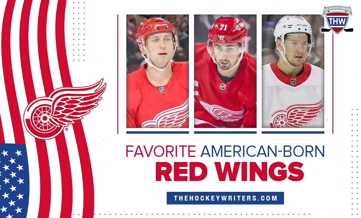 The Grind Line Favorite AmericanBorn Red Wings Player