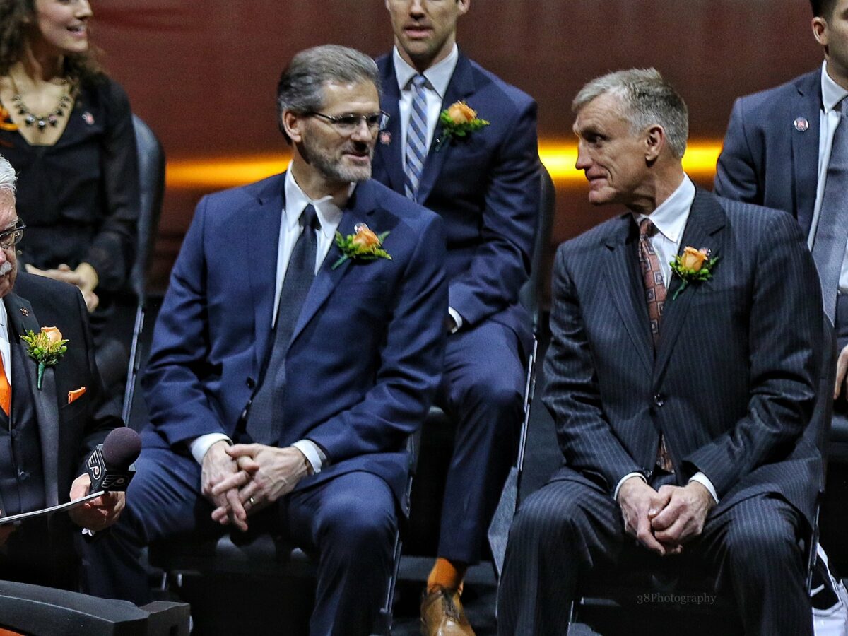 Ron Hextall Paul Holmgren Philadelphia Flyers