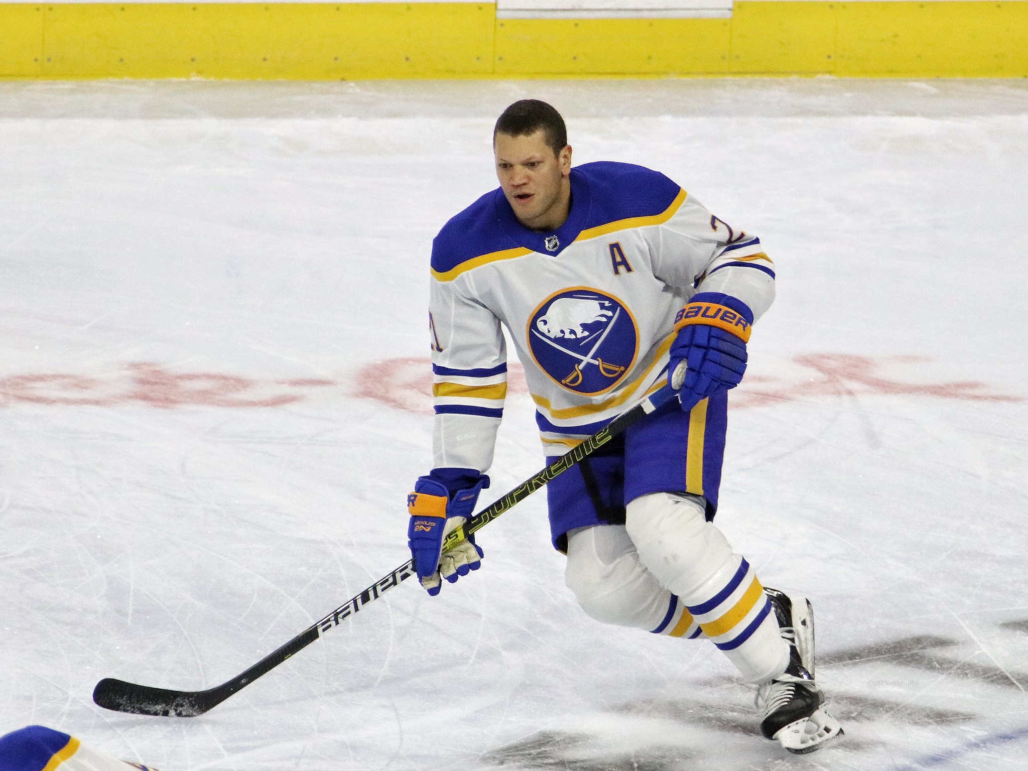 Sabres place Kyle Okposo on IR; demote Pilut to AHL