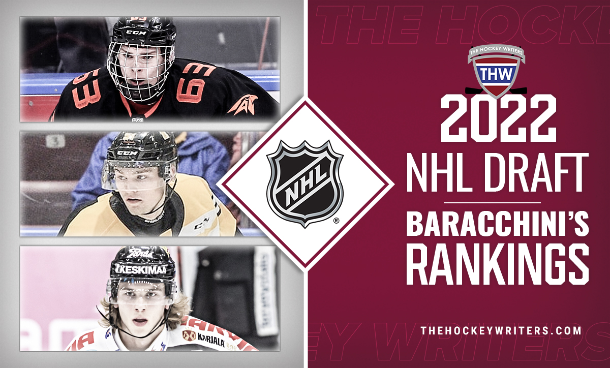 2022 NHL Entry Draft: Baracchini's Mock Draft 1.0