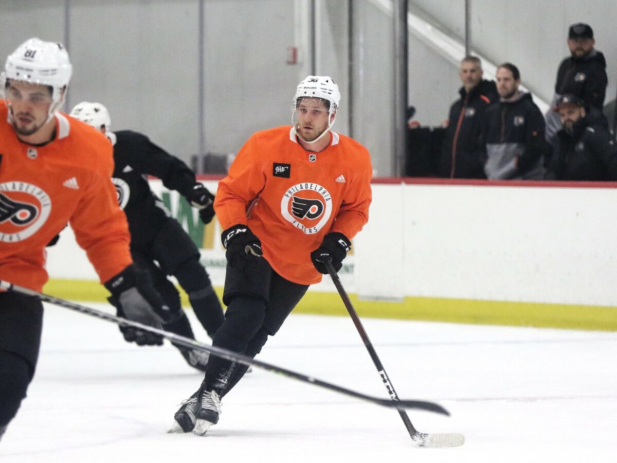 Linus Sandin, Philadelphia Flyers