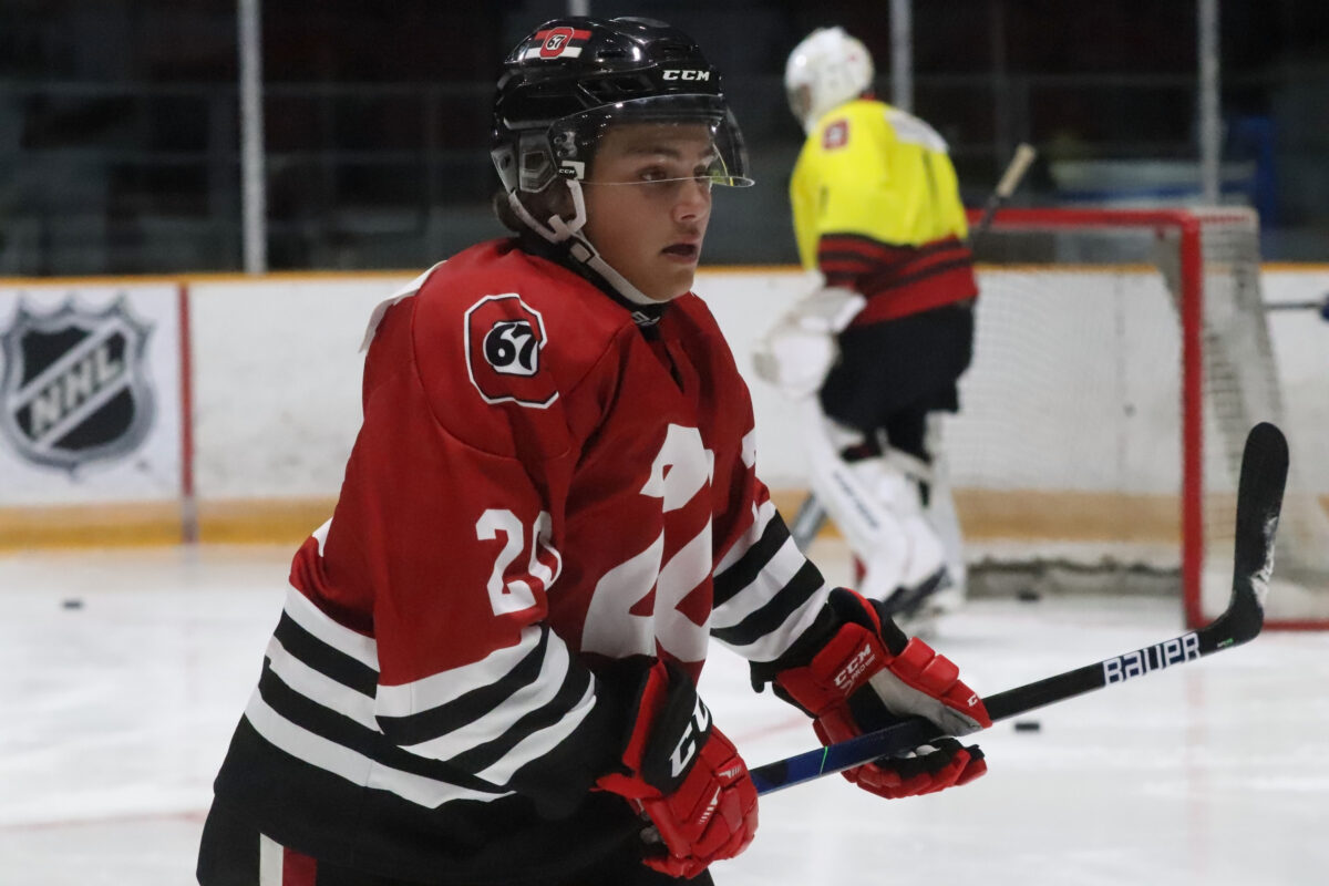 Luca Pinelli, Ottawa 67's-Ottawa 67's Hopeful Despite Most Recent Loss to Oshawa Generals