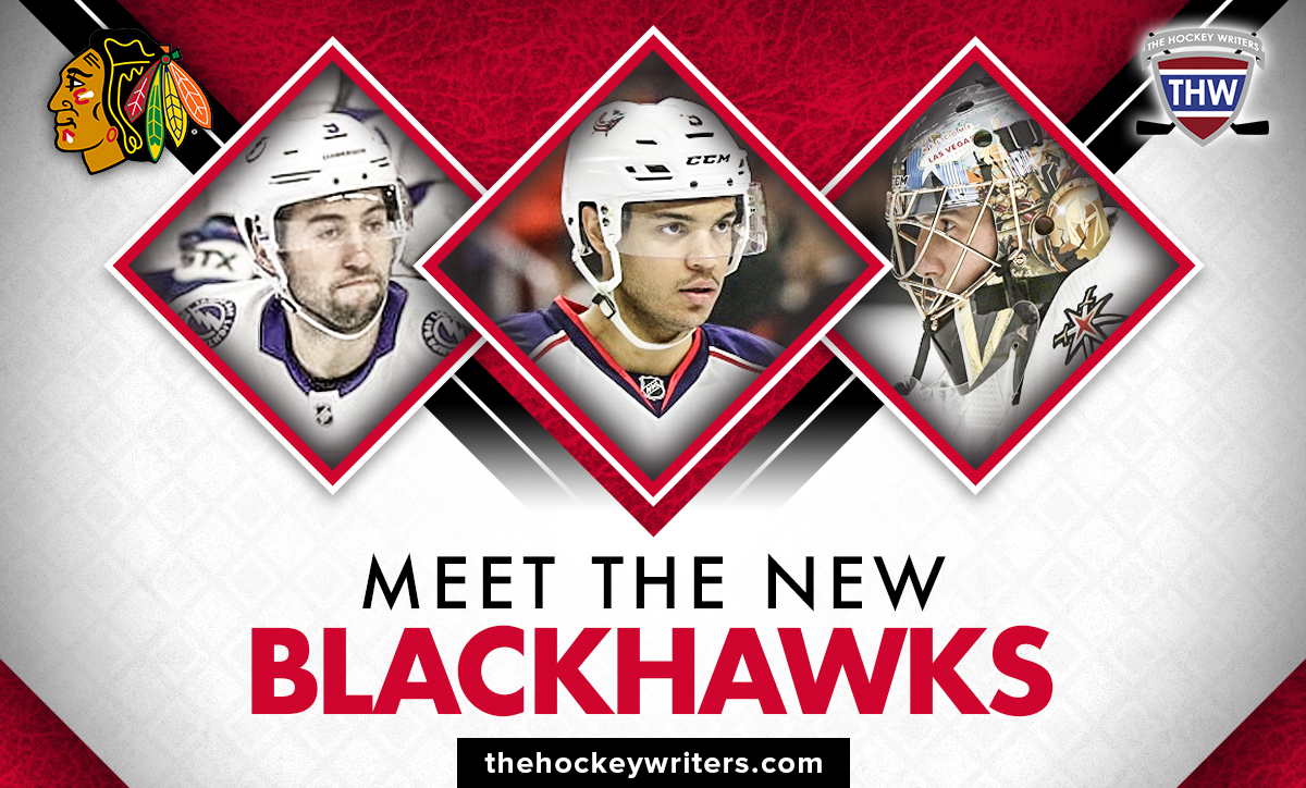 Meet the New Chicago Blackhawks Seth Jones, Marc-Andre Fleury and Tyler Johnson