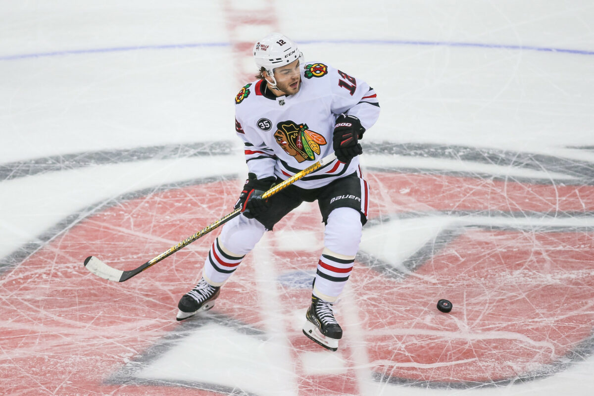 Alex DeBrincat, former Chicago Blackhawk