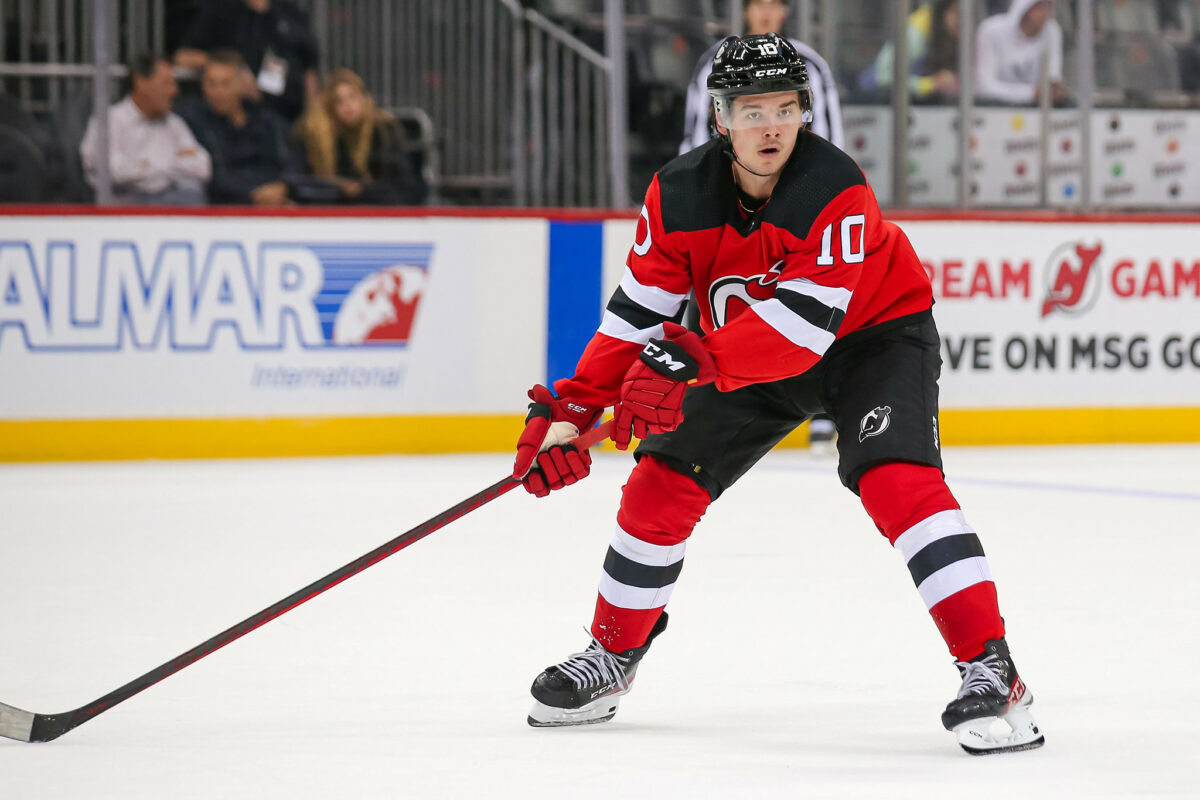 Alexander Holtz, New Jersey Devils