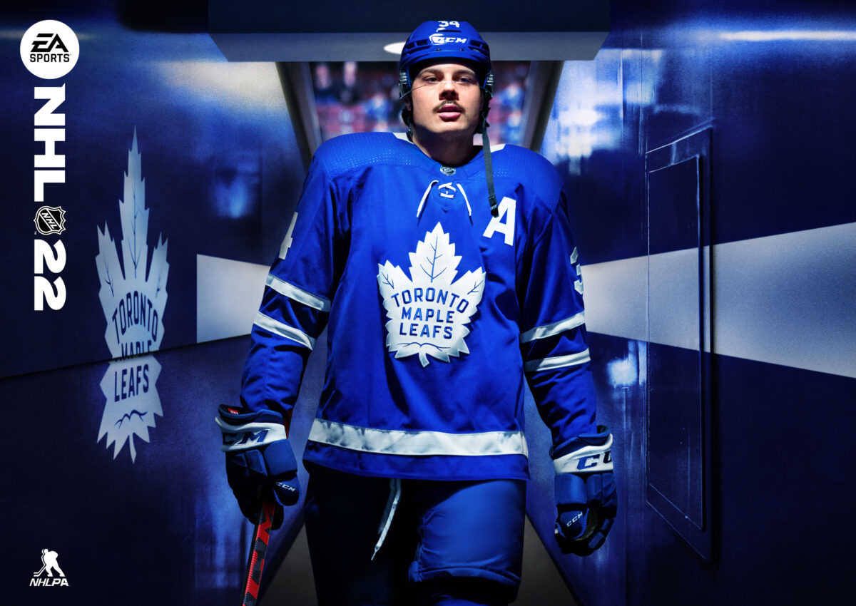 Auston Matthews Toronto Maple Leafs EA Sports NHL 22