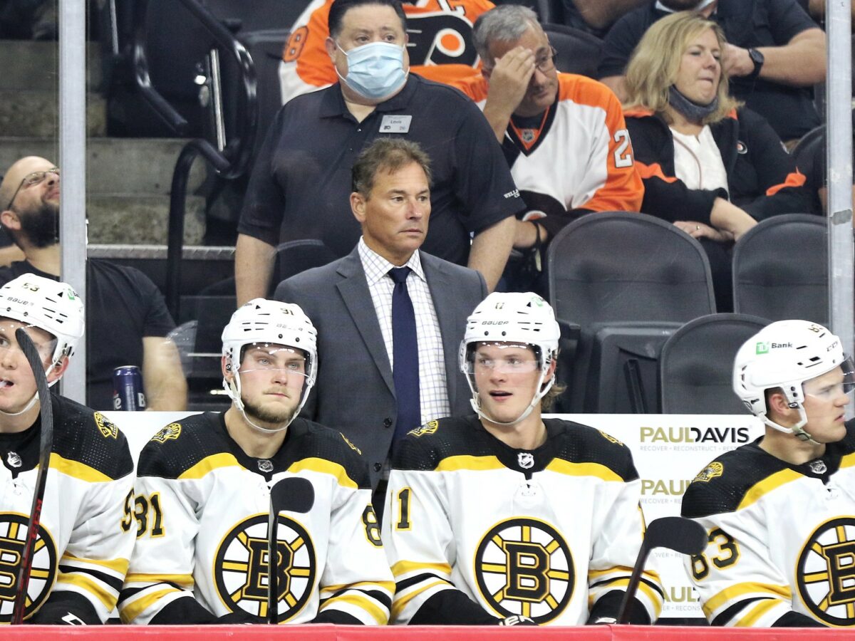 Bruce Cassidy, head coach of the Boston Bruins