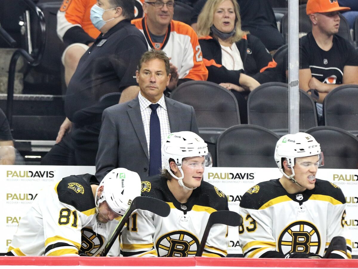 Bruce Cassidy, head coach of the Boston Bruins