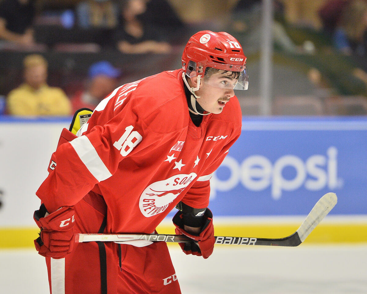 Bryce McConnell-Barker Sault Ste Marie Greyhounds