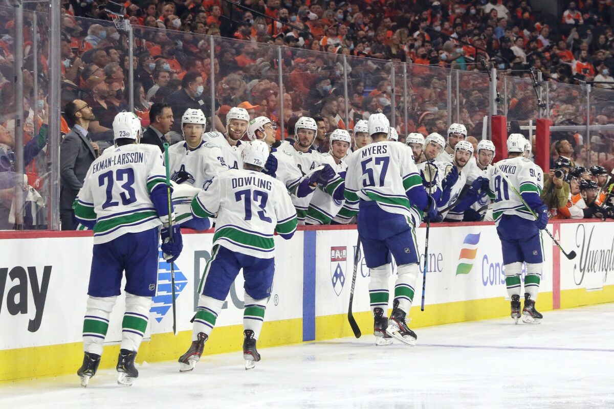 Vancouver Canucks Bench