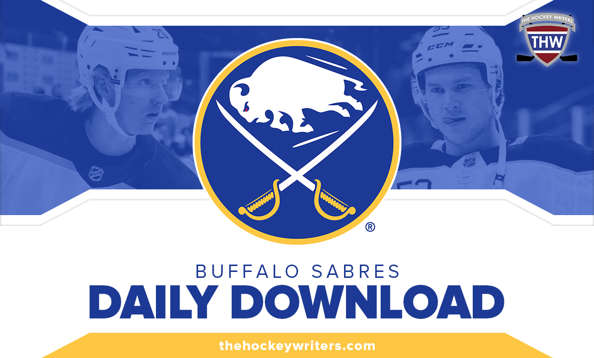 Rasmus Dahlin and Jeff Skinner Buffalo Sabres Daily Download (The Hockey Writers)