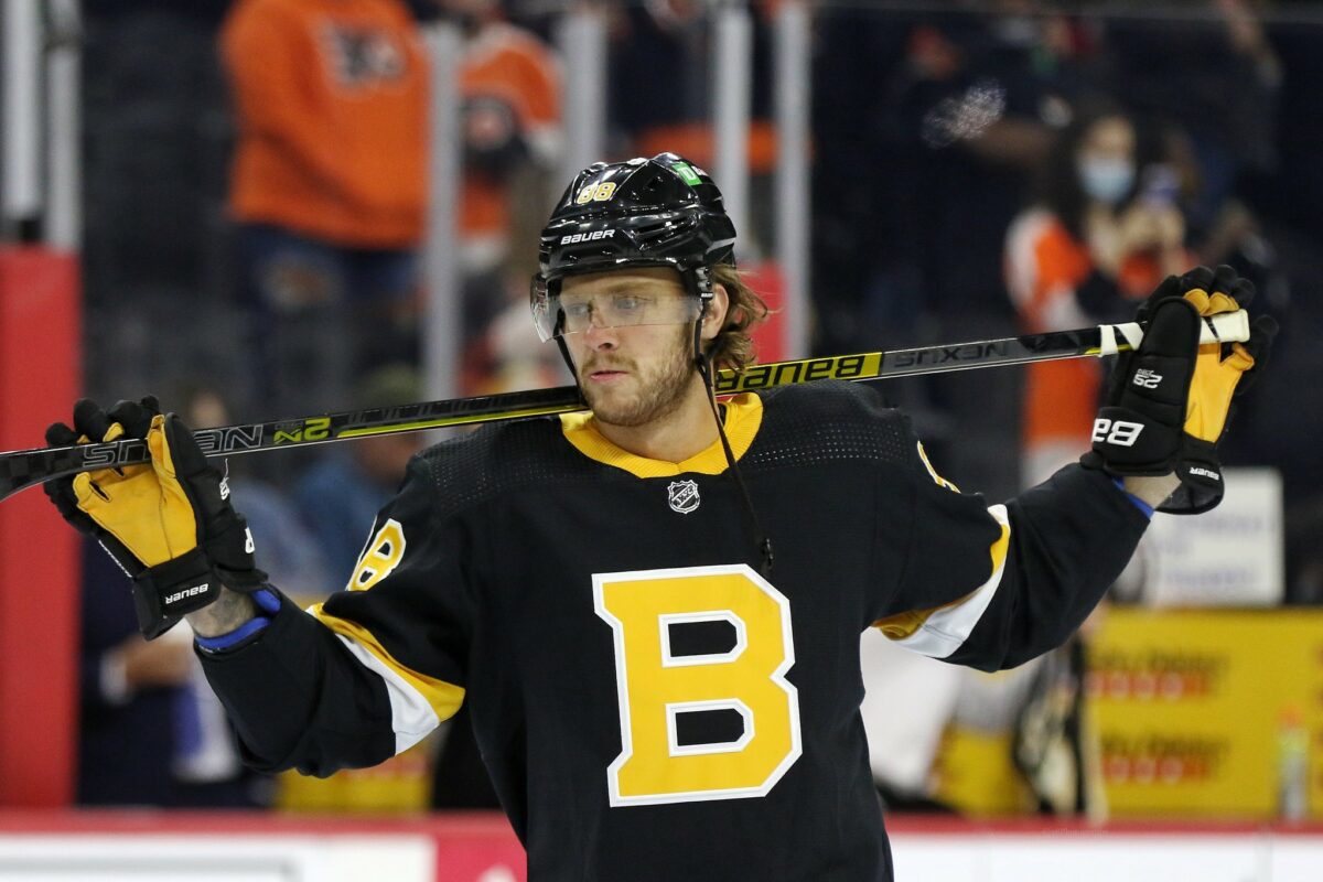 David Pastrnak, Boston Bruins-4 Extension Candidates for Bruins This Offseason