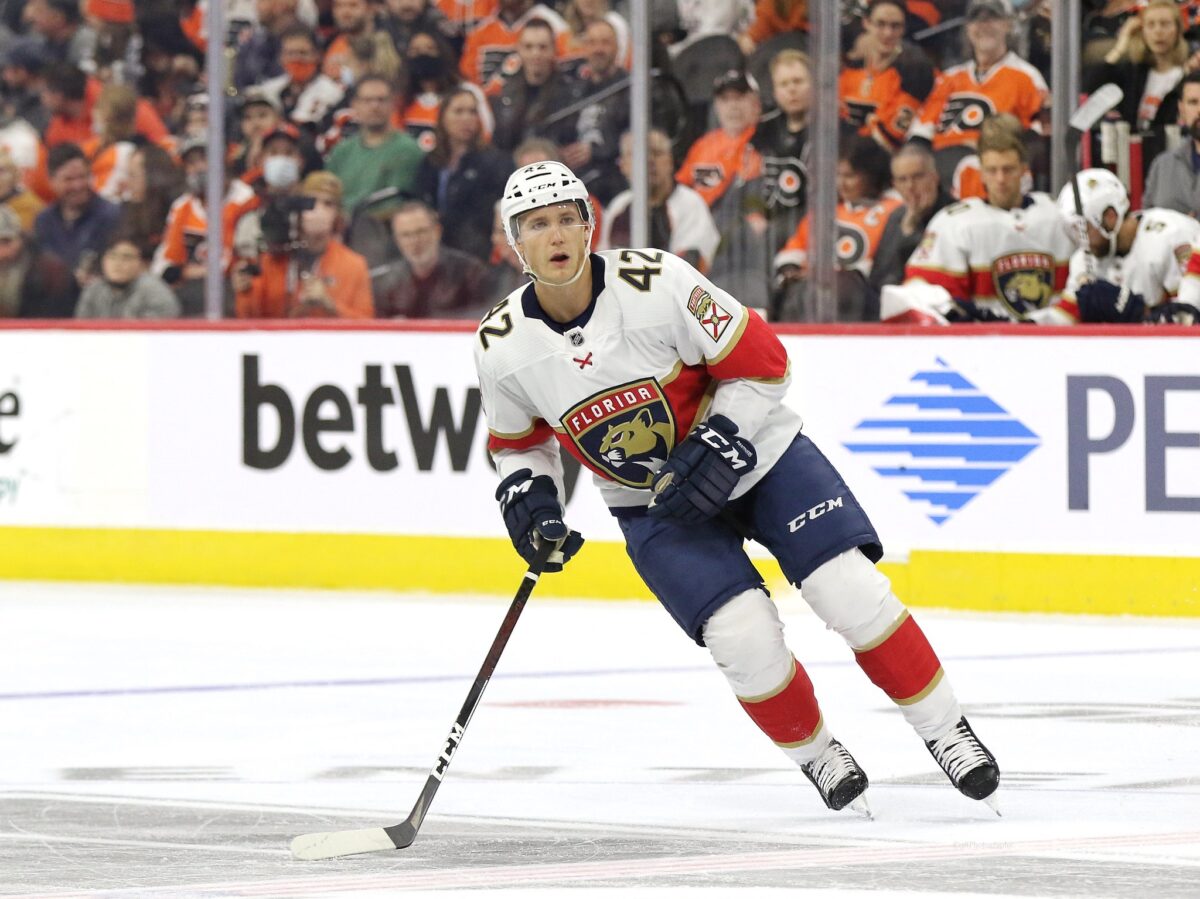 Gustav Forsling Florida Panthers