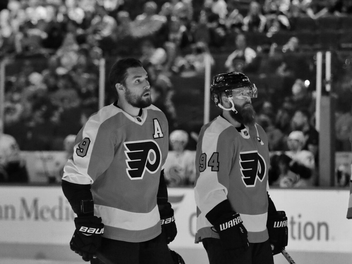 Ivan Provorov and Ryan Ellis, Philadelphia Flyers