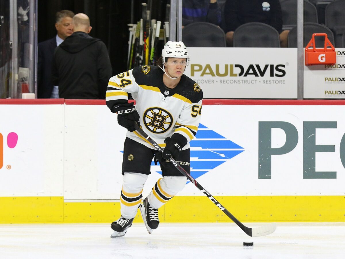 Jack Ahcan, Boston Bruins