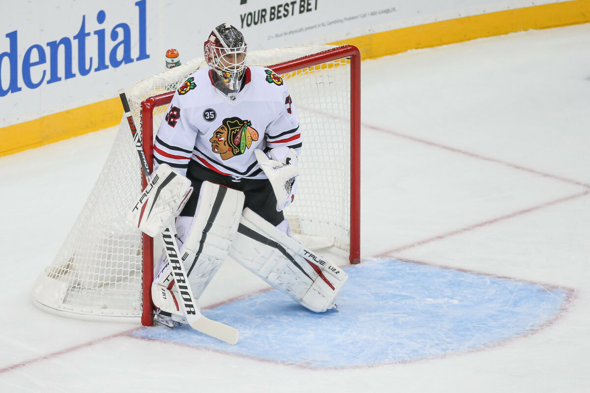 Kevin Lankinen, Chicago Blackhawks-5 Blackhawks Looking to Bounce Back in 2022