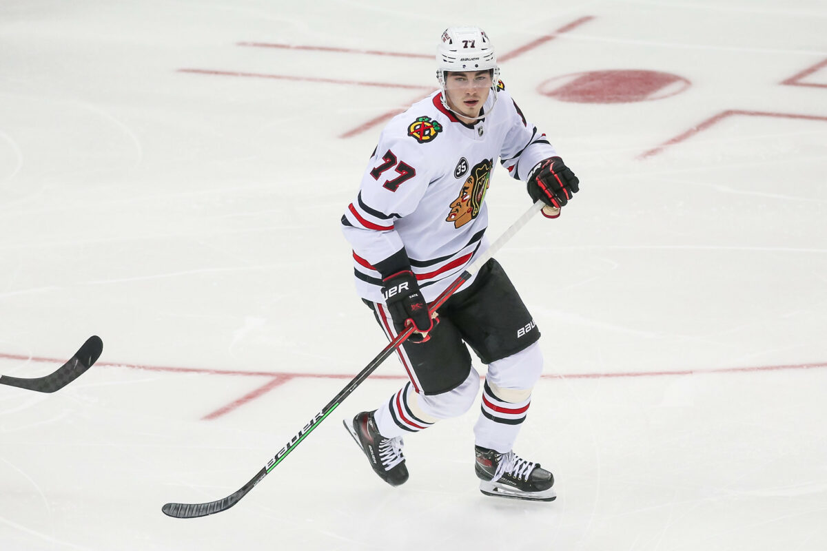 Kirby Dach, former Chicago Blackhawk