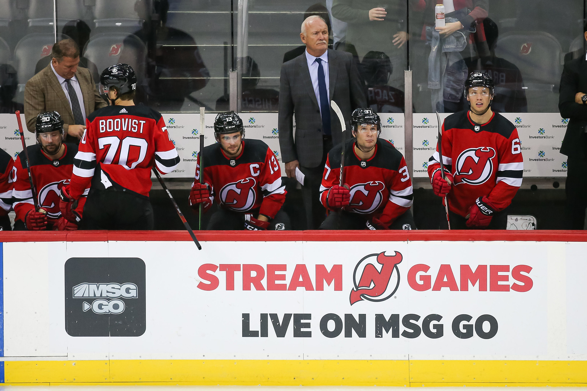 FBF to that glorious feeling of raising - New Jersey Devils