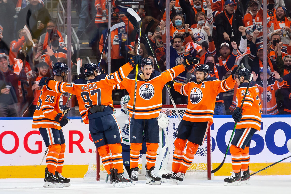 Edmonton Oilers Celebrate-Oilers' Power Play Getting Boosts From Bouchard, Puljujarvi, & Yamamoto