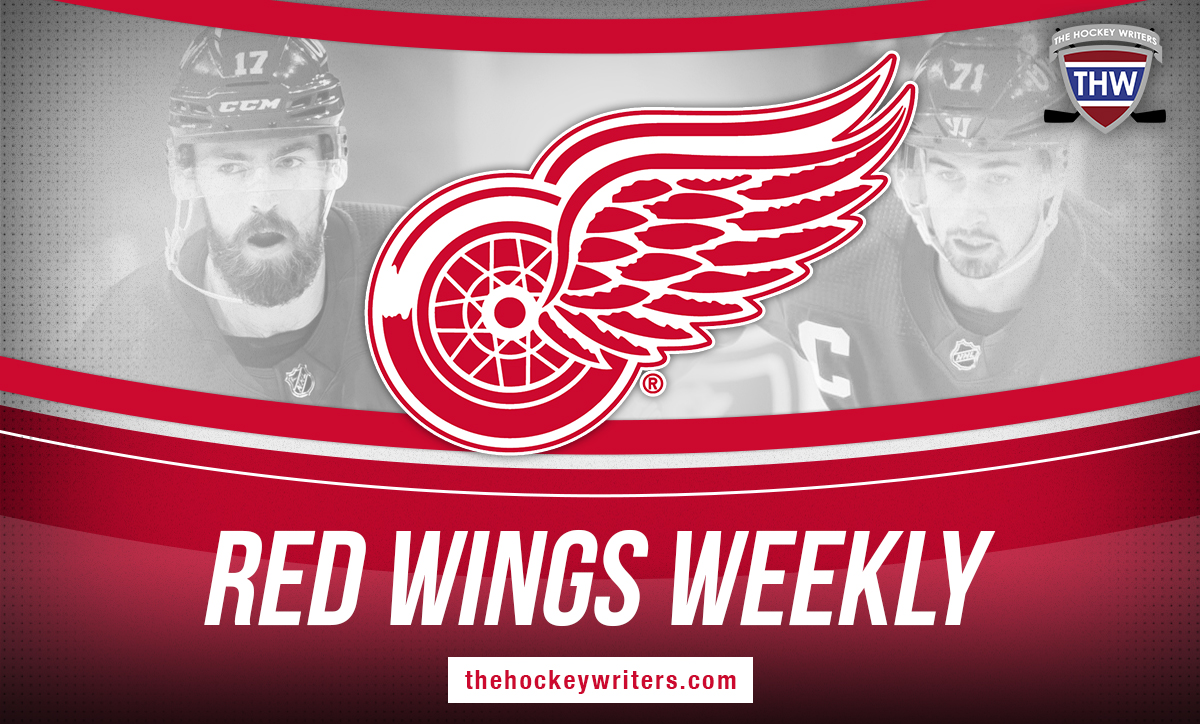 Filip Hronek Dylan Larkin Detroit Red Wings Weekly