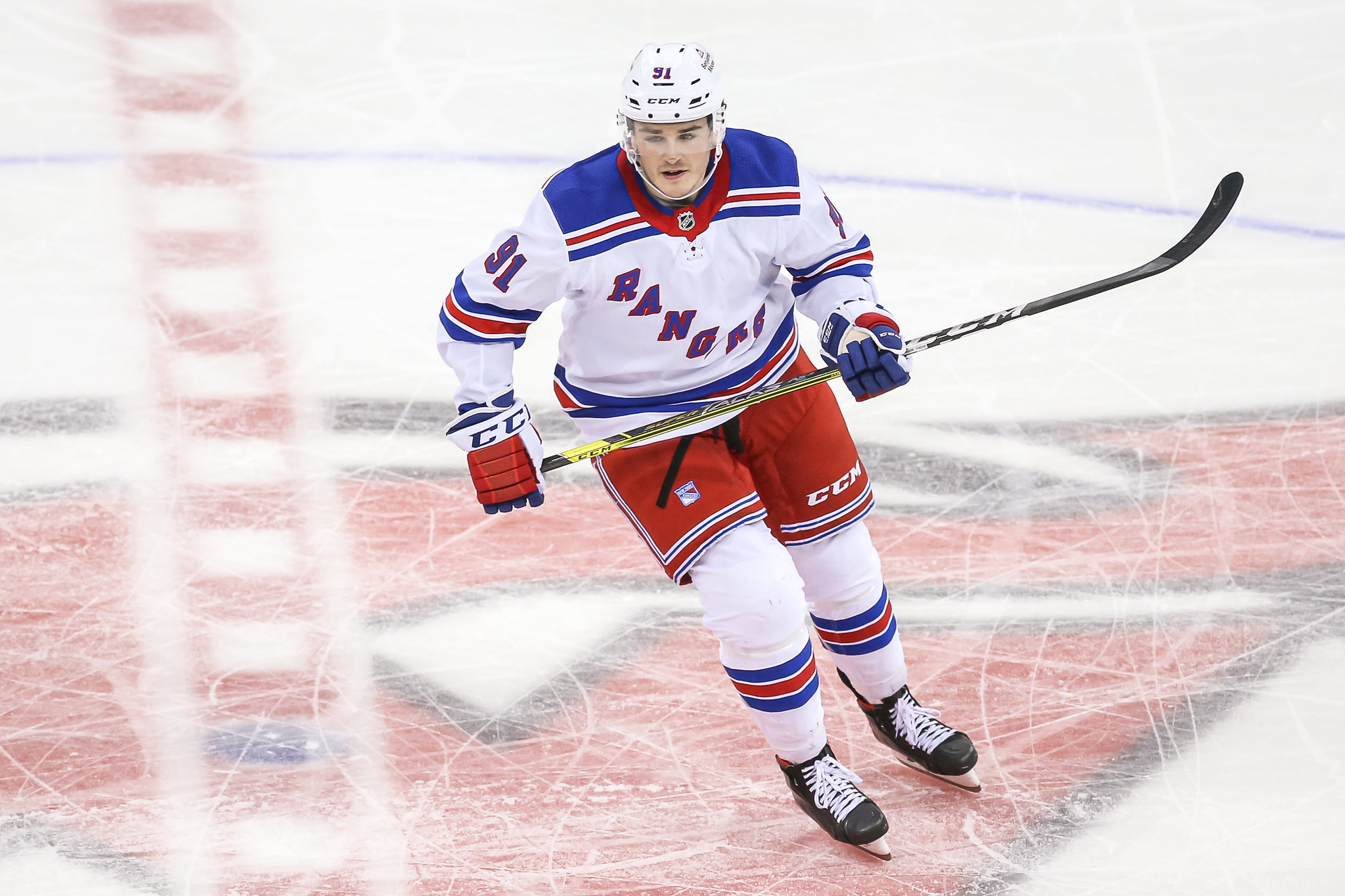 NY Rangers lineup: Sammy Blais done for the season with torn ACL