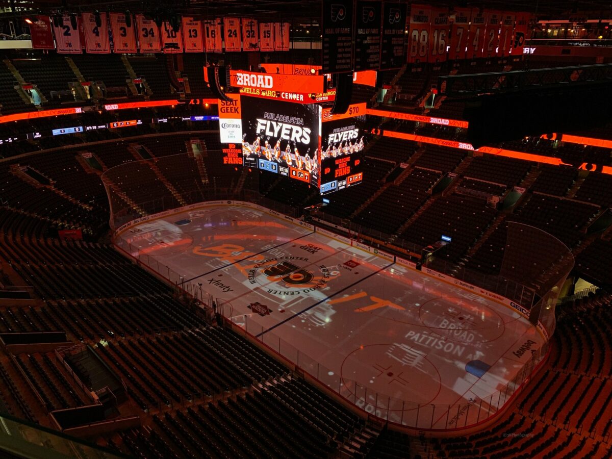 Wells Fargo Center, Philadelphia Flyers home arena