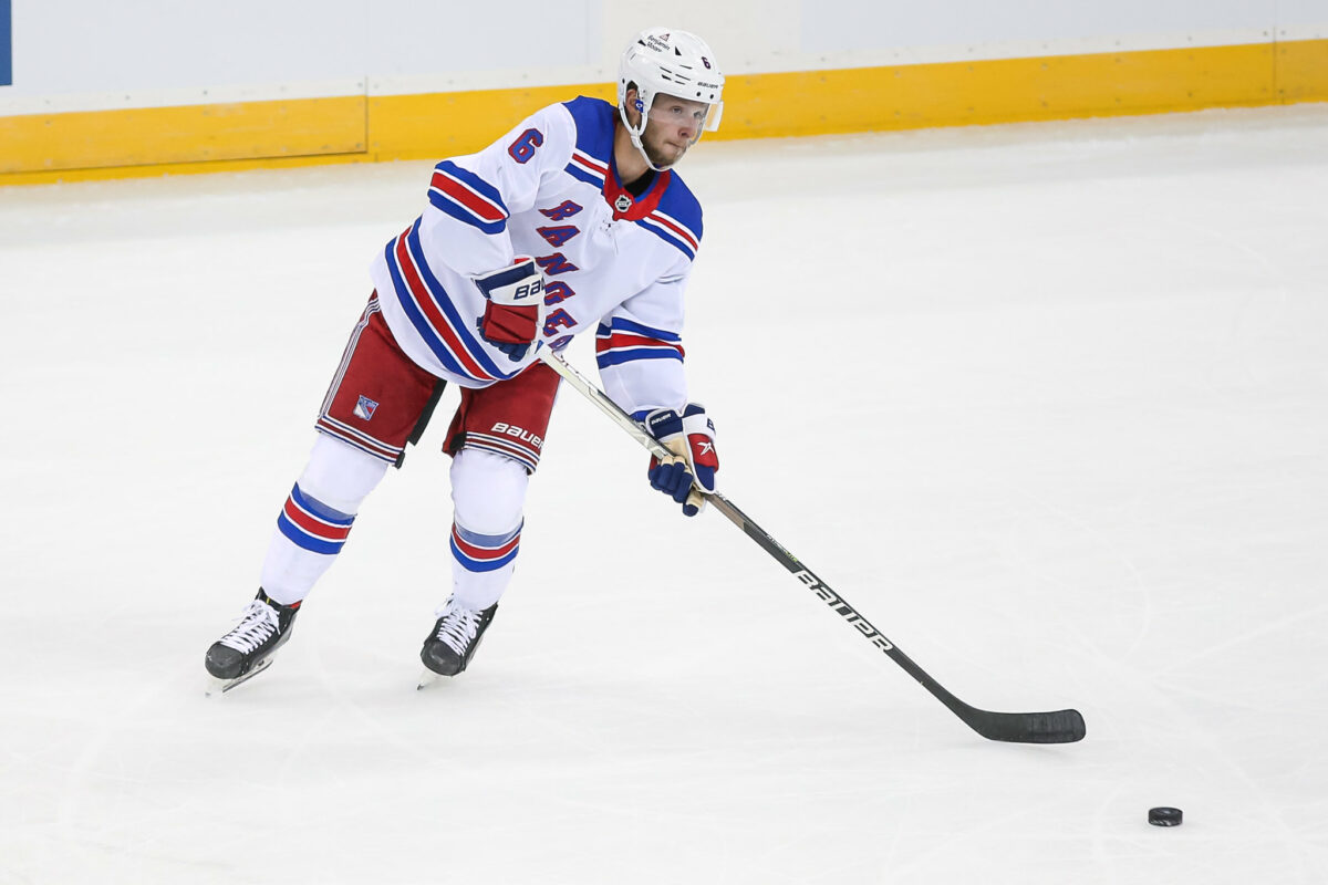 Zac Jones, New York Rangers