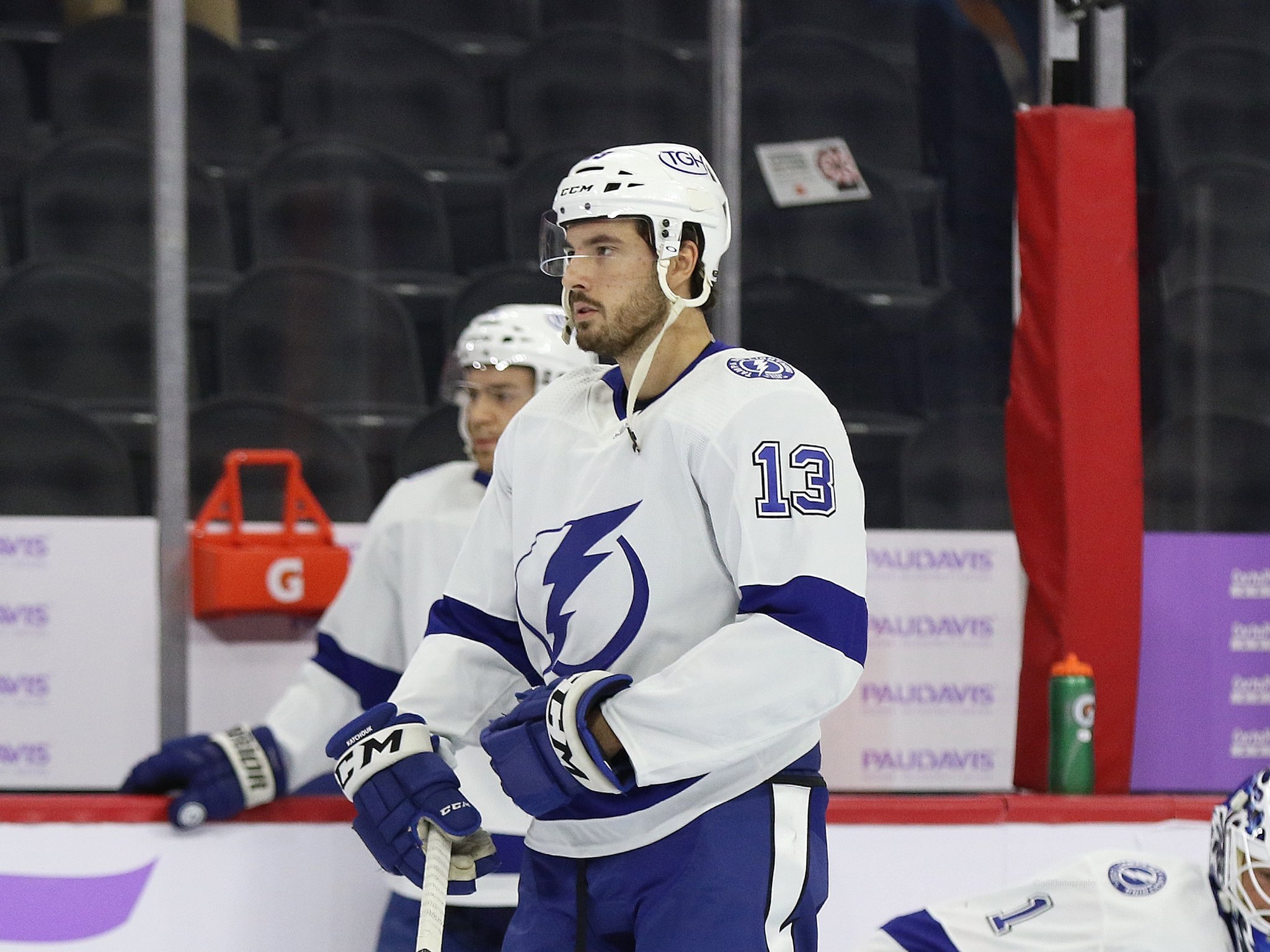 13 Boris Katchouk White Jersey - 2021-22 – Syracuse Crunch Official Team  Store