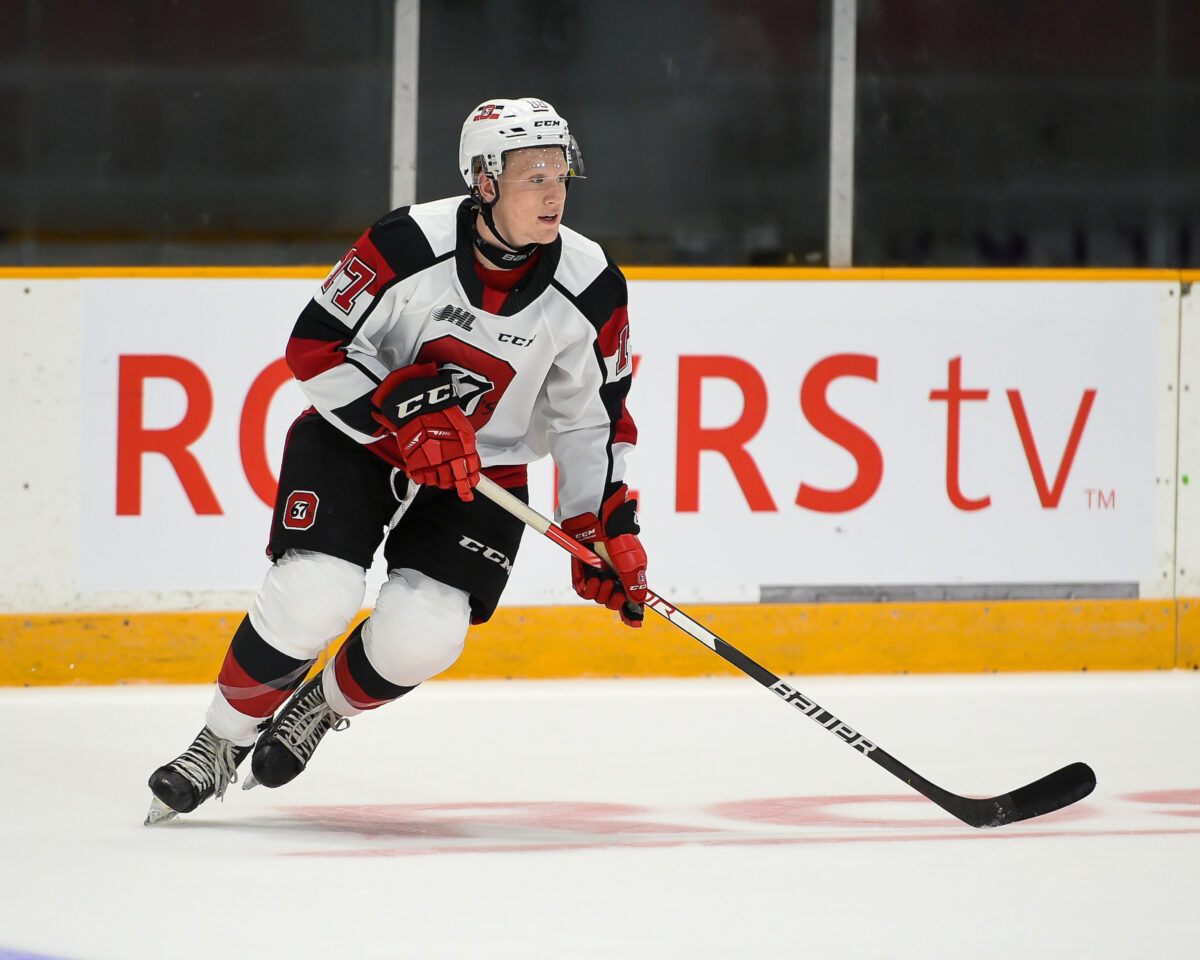 Brady Stonehouse Ottawa 67's-Senators 2022 NHL Draft Targets: Brady Stonehouse