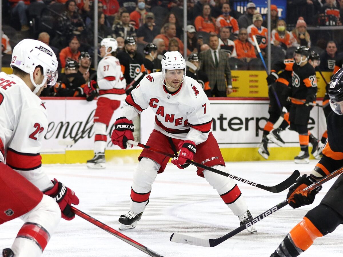 Brendan Smith Carolina Hurricanes-Takeaways From Hurricanes Returning to Form vs. Canucks