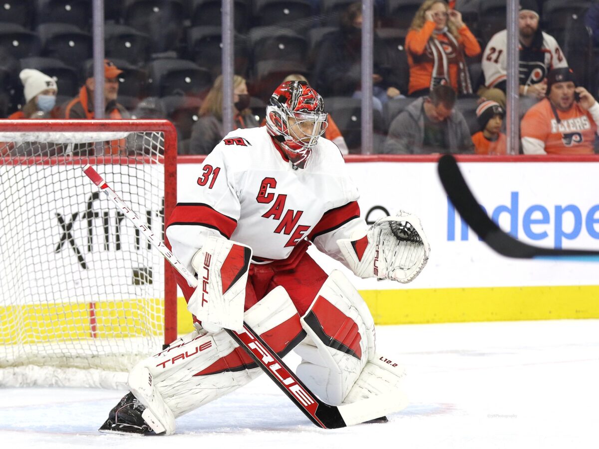 Frederik Andersen Carolina Hurricanes