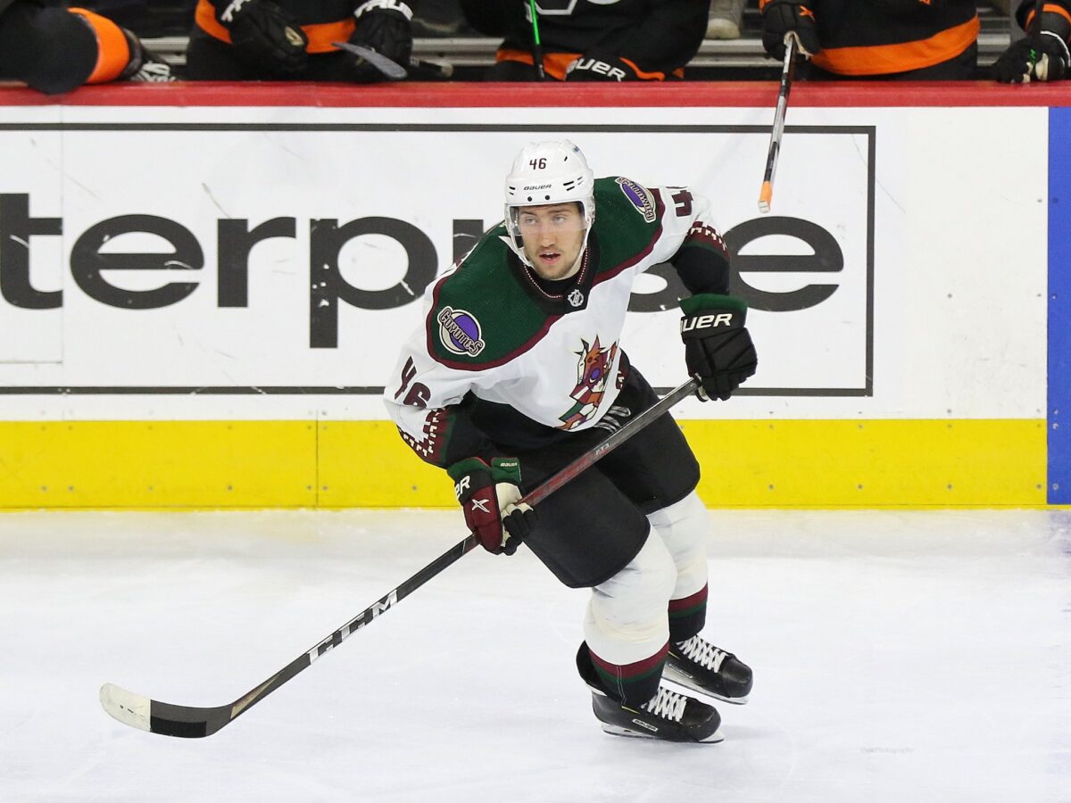 Ilya Lyubushkin Arizona Coyotes