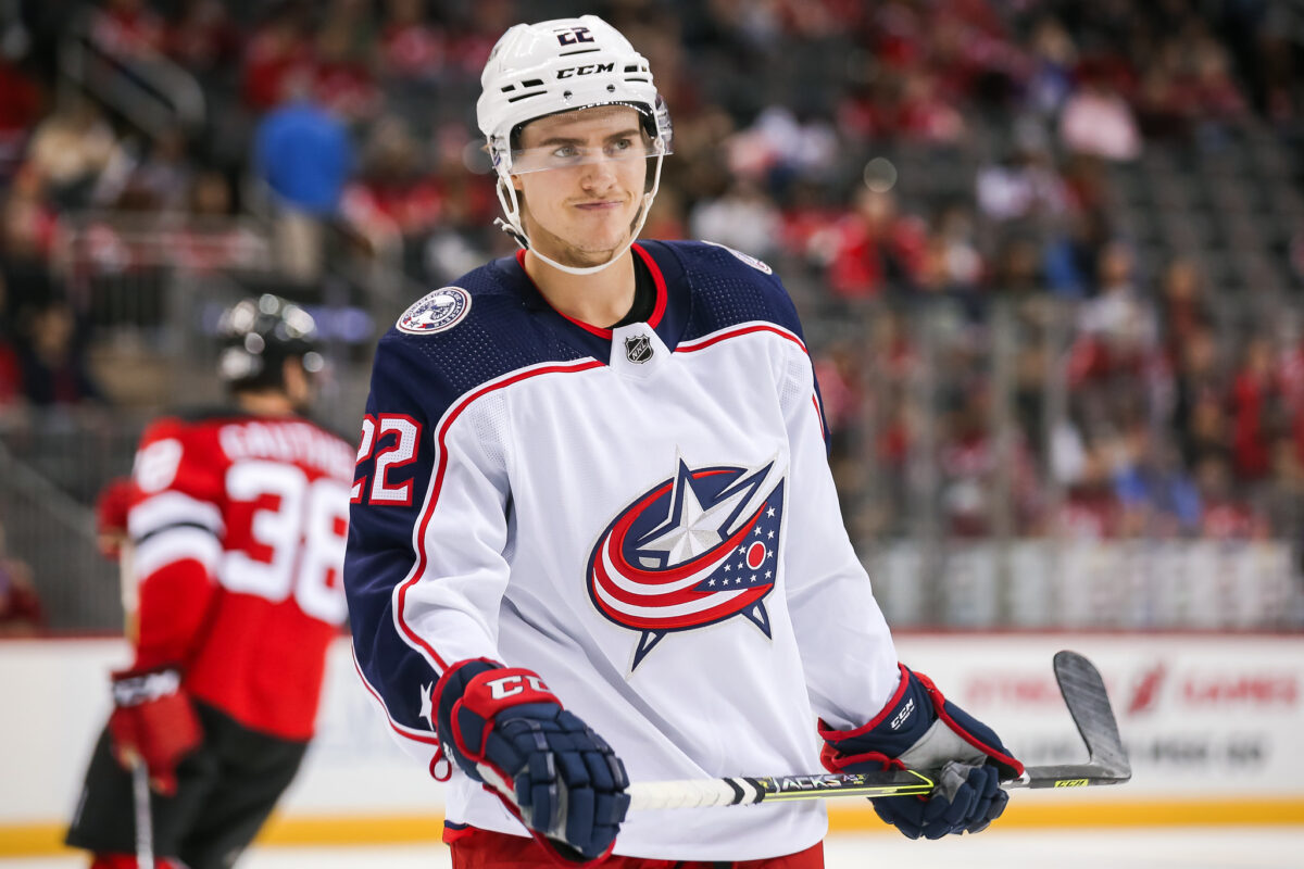 Jake Bean Columbus Blue Jackets