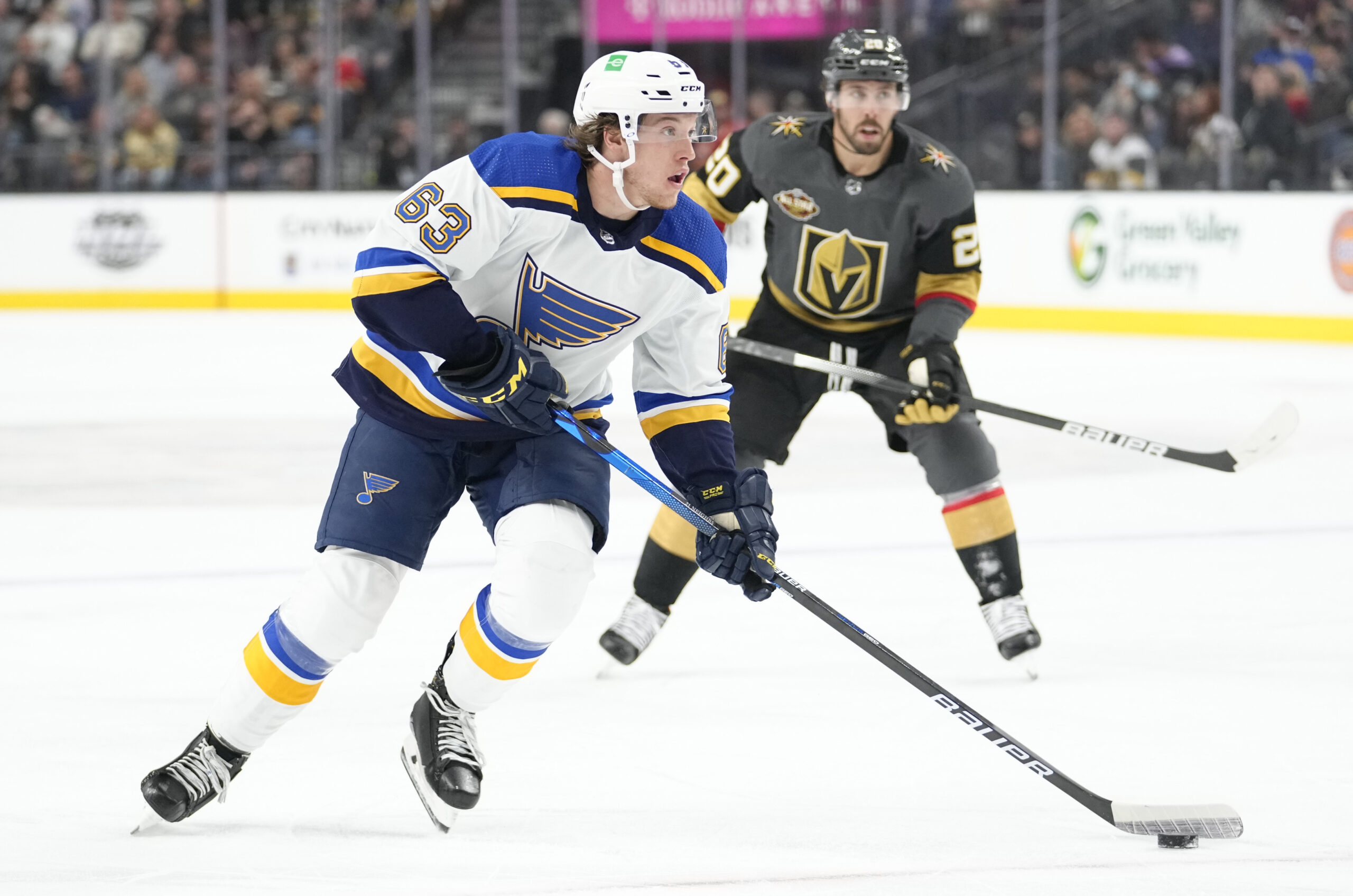 Blues' prospects gather for workouts
