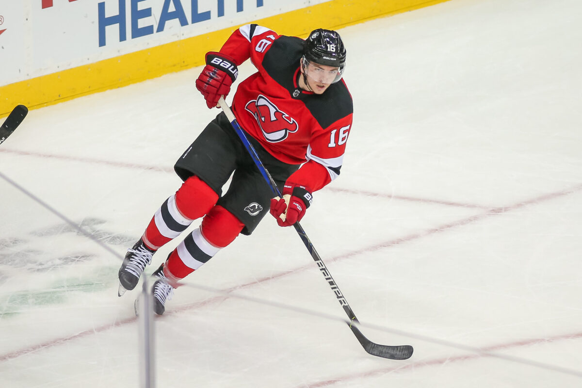 Jimmy Vesey New Jersey Devils