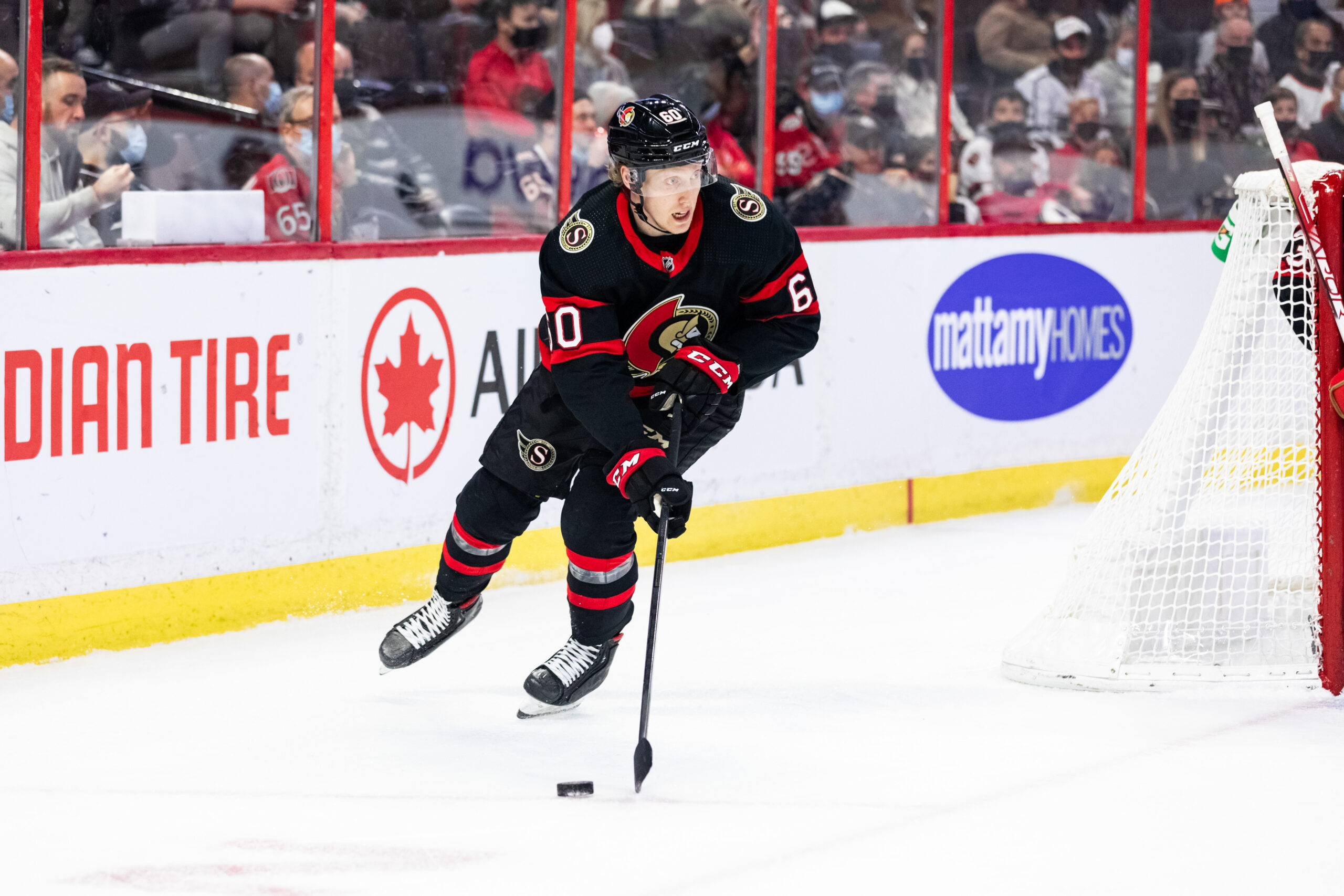 Senators’ Thomson Hits Waivers in Second Round of Roster Cuts