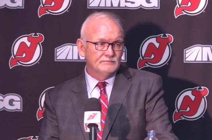 Lindy Ruff New Jersey Devils