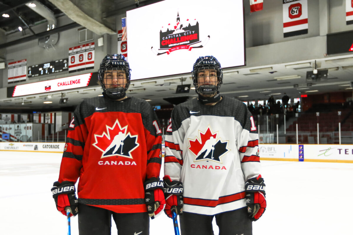 Luca Pinelli Chris Barlas Team Canada