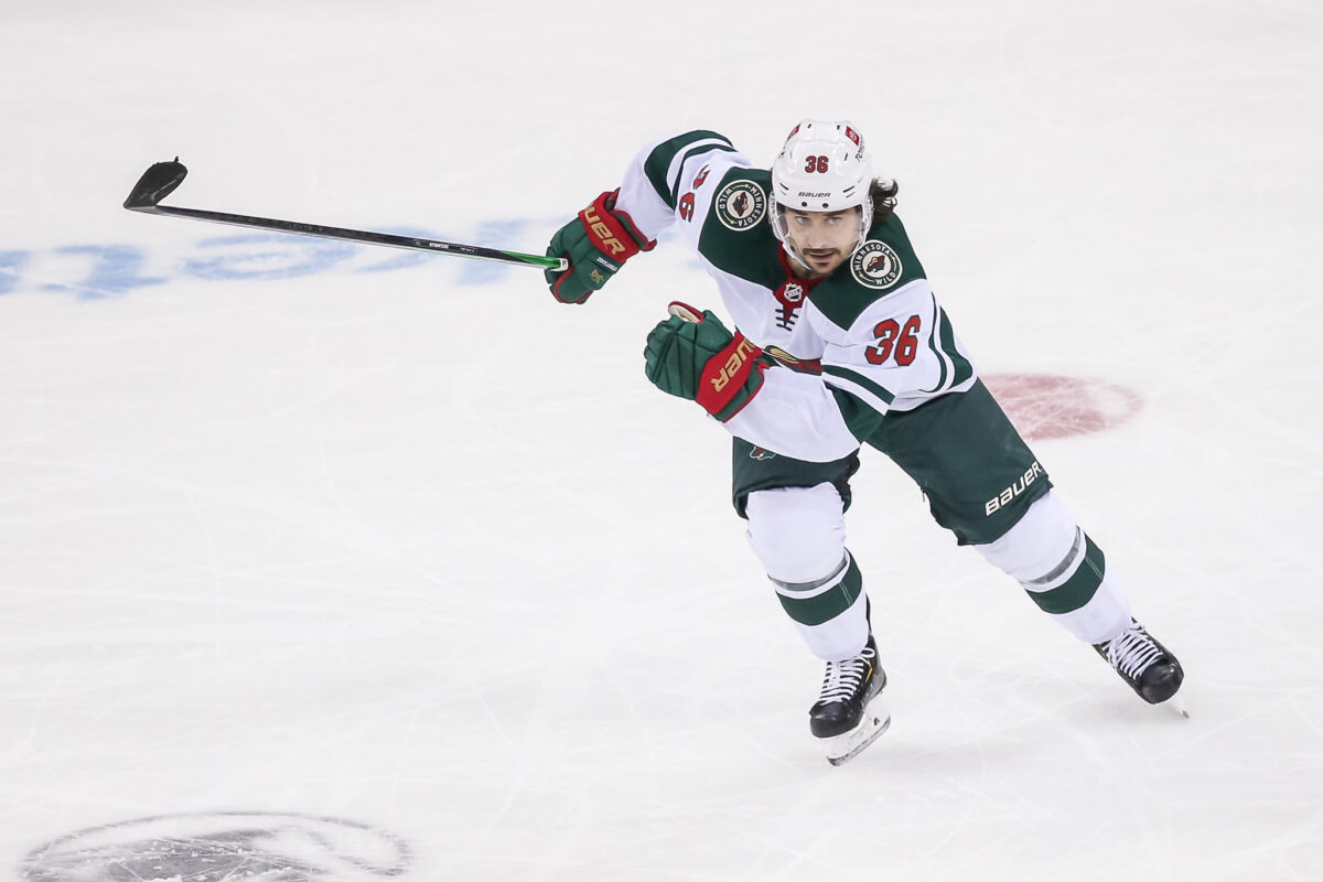 Mats Zuccarello Minnesota Wild-Wild's Zuccarello, Gaudreau & Fiala Steal the Show in Win Over Rangers