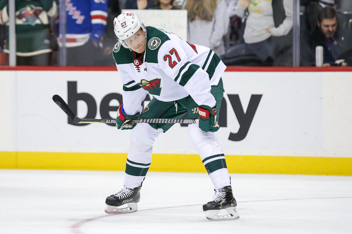 Nick Bjugstad Minnesota Wild