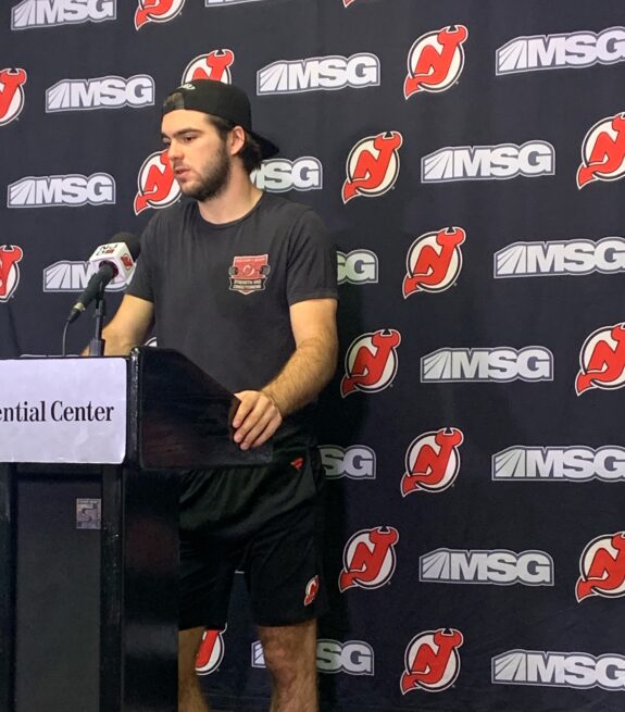 Nico Hischier New Jersey Devils