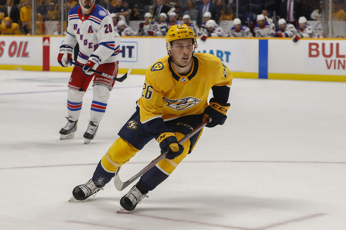 Philip Tomasino Nashville Predators