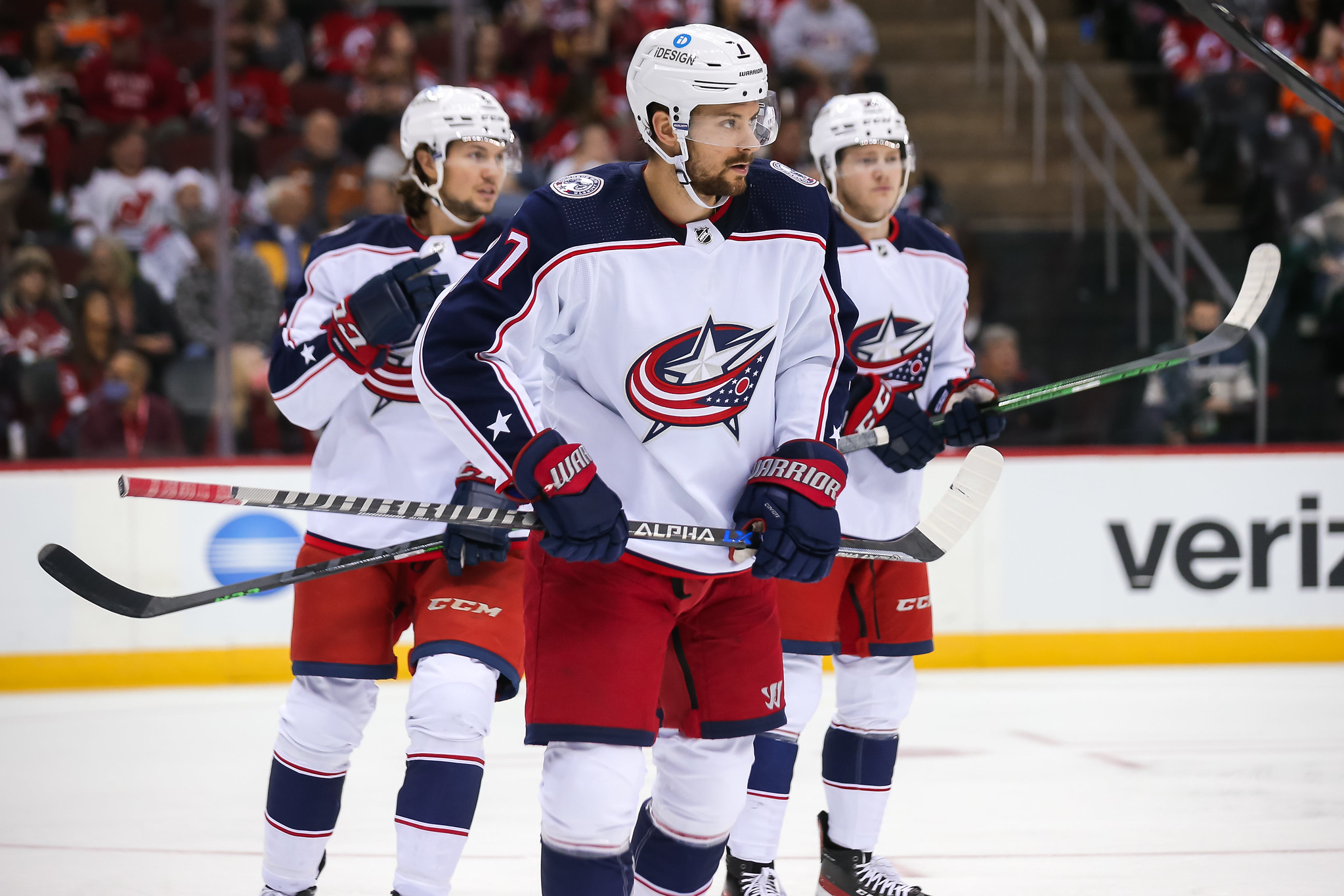 Sean Kuraly Columbus Blue Jackets Rompers, Blue Jackets Bodysuits, Sleepers