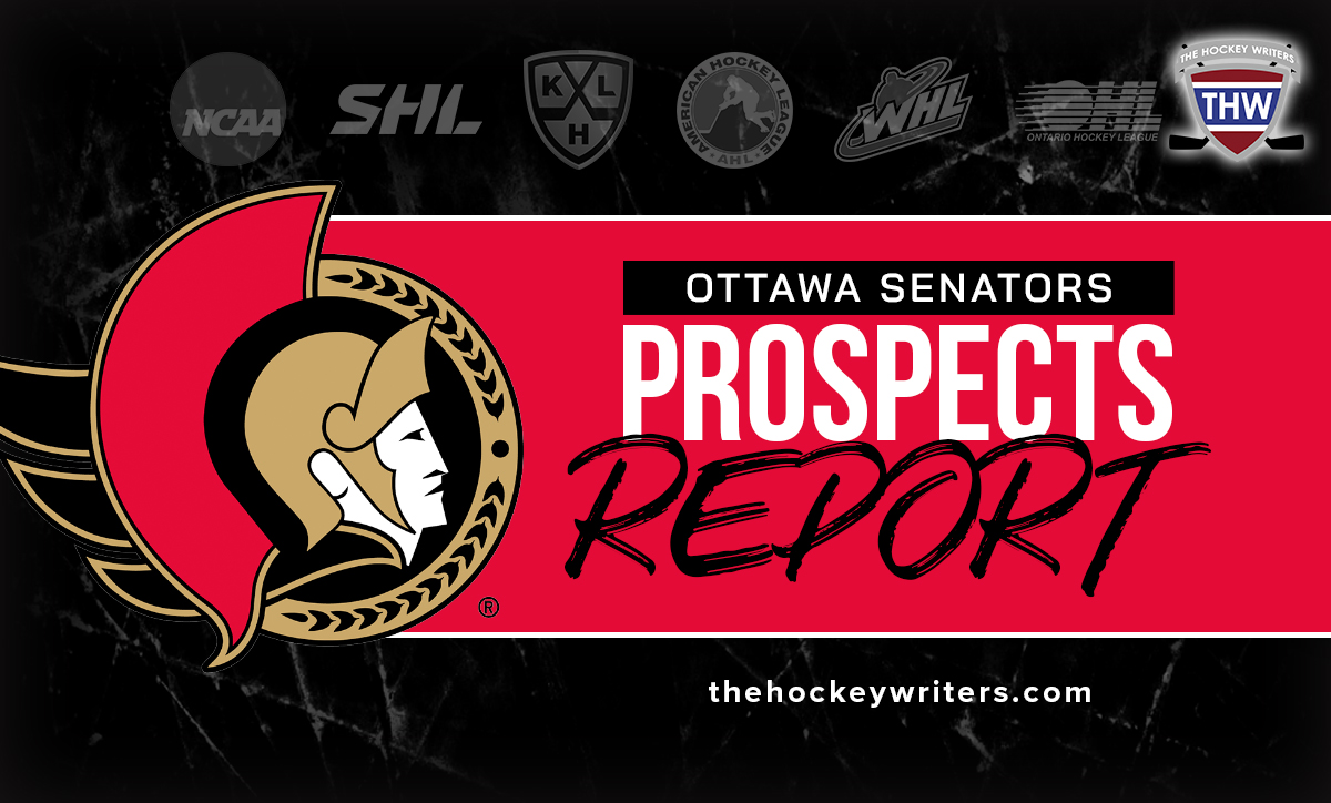 Ottawa Senators Prospects report