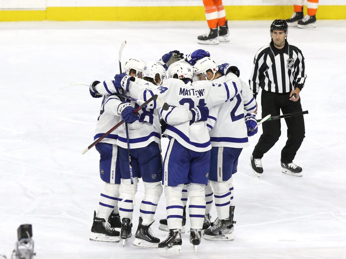 Toronto Maple Leafs Celebrate