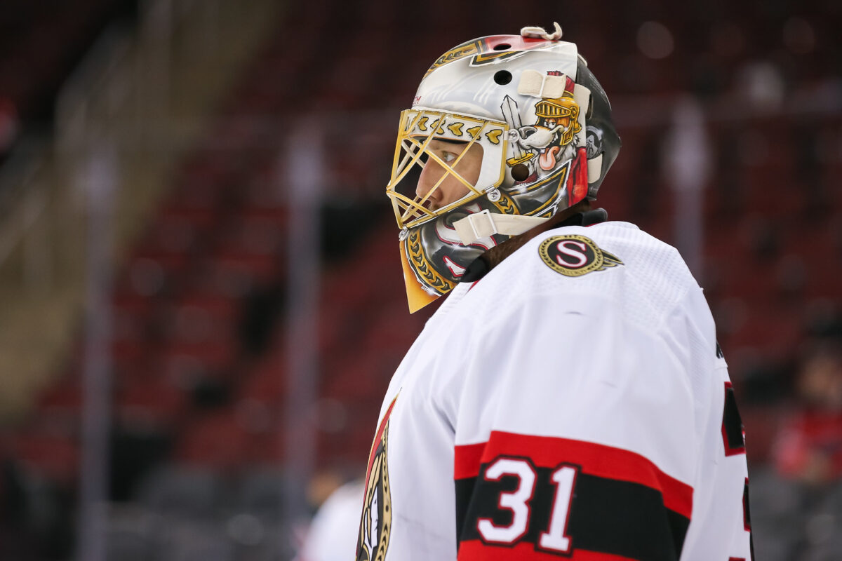 Anton Forsberg Ottawa Senators