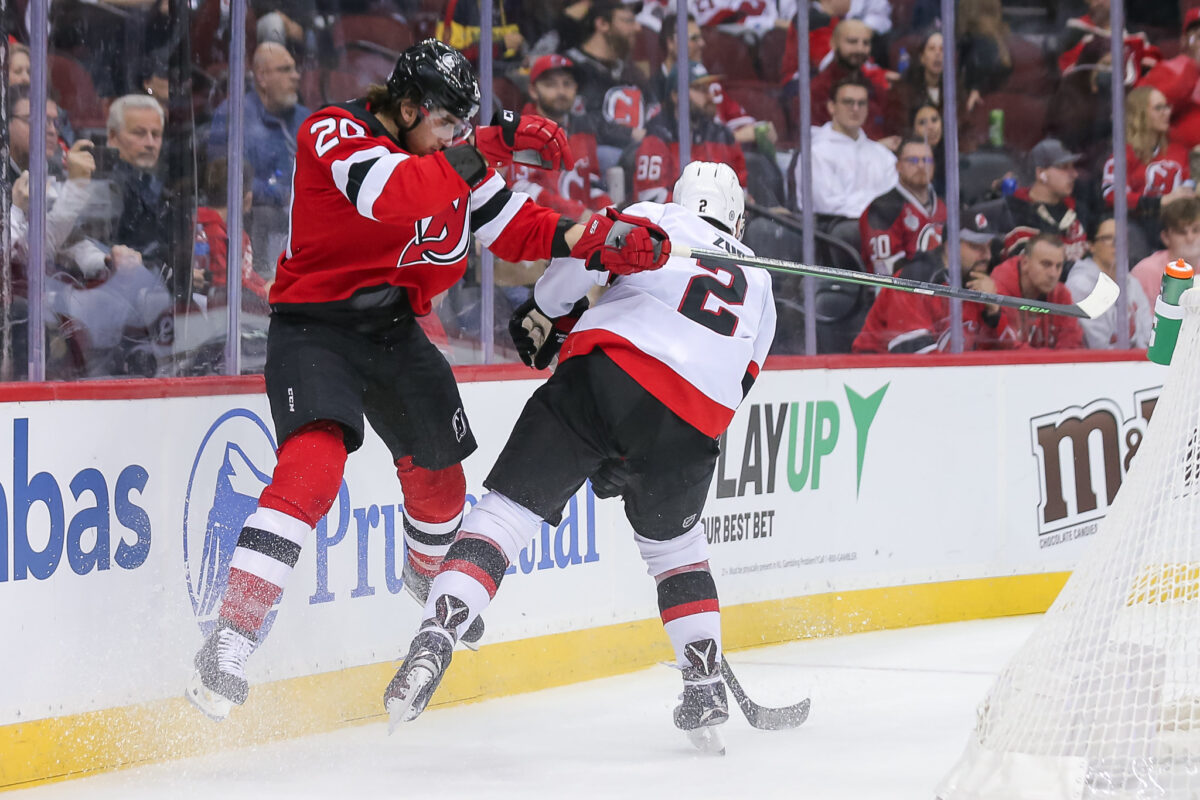 Artem Zub Ottawa Senators | Michael McLeod New Jersey Devils