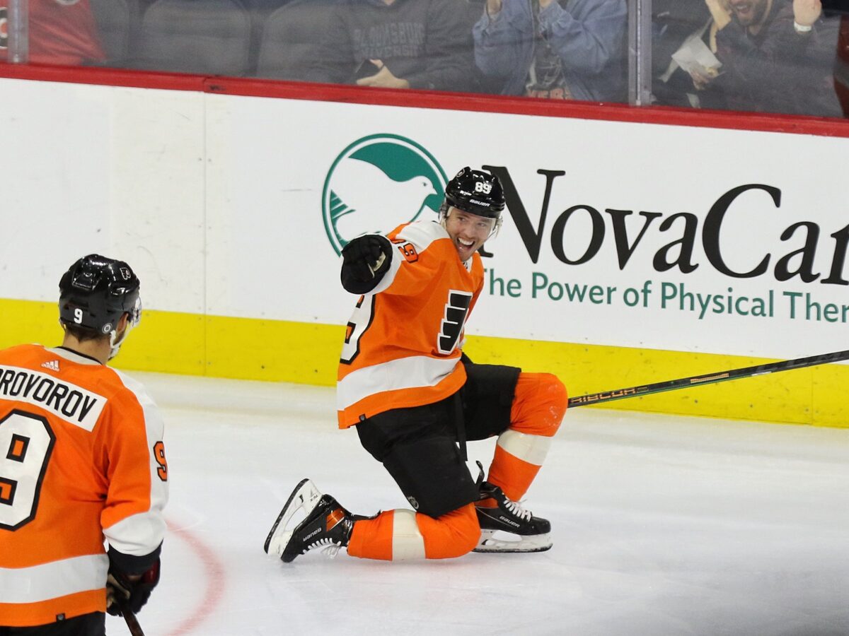 Cam Atkinson Philadelphia Flyers-NHL Talk: Oilers' Kane Scores & Flyers End 13-Game Skid