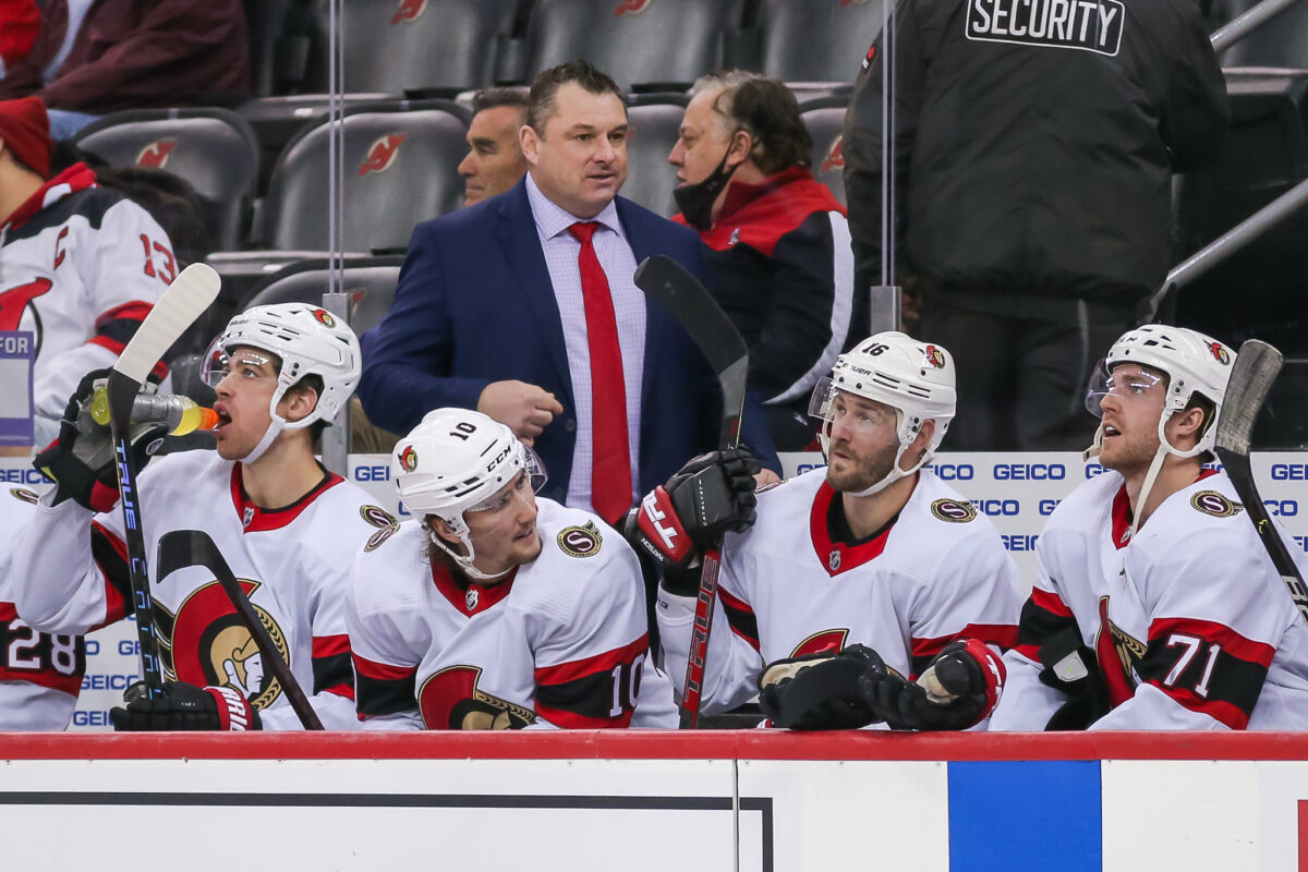 D.J. Smith Ottawa Senators-Senators' Postponements Starting to Pile Up